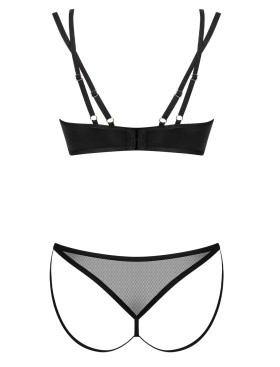 Комплект нижнего белья Obsessive NESARI SET, Цвет: черный, Размеры: XL/2XL, изображение 4