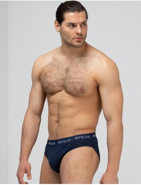 Мужские трусы слипы Opium R-14T темно-синий, Цвет: темно-синий, Размеры: M, изображение 4