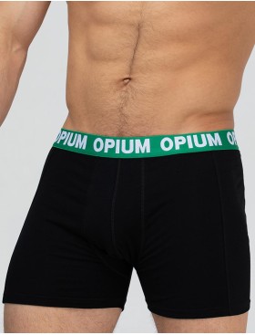 Мужские трусы боксеры Opium R-152 черный, Цвет: черный, Размеры: M