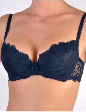 Кружевной бюстгальтер пуш-ап Orhideja 116-208 кварц, Цвет: кварц, Размеры: 70E