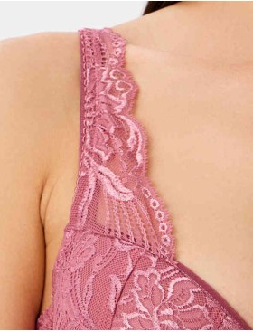 Бюстгальтер балконет тюльпан VOVA LAURA V32526 розовый рубин, Цвет: розовый рубин, Размеры: 85G, изображение 5