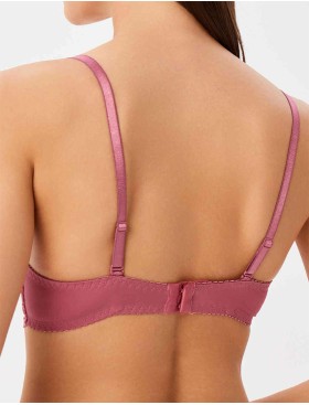 Бюстгальтер пуш-ап VOVA LAURA V32534 розовый рубин, Цвет: розовый рубин, Размеры: 75E, изображение 3