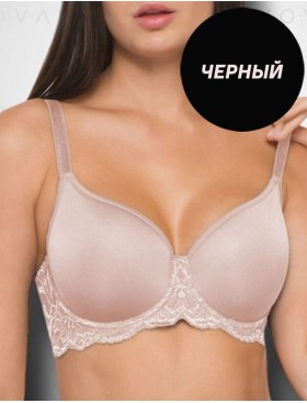 Бюстгальтер спейсер VOVA LAURA V32523 черный, Цвет: черный, Размеры: 95D