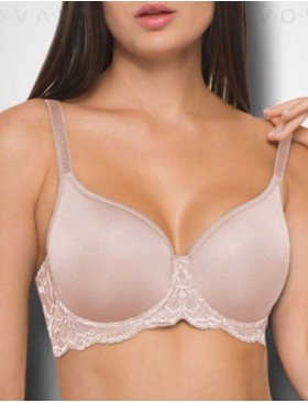 Бюстгальтер спейсер VOVA LAURA V32523 серебристый пион, Цвет: серебристый пион, Размеры: 85F
