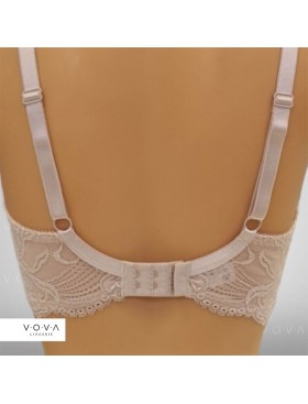 Бюстгальтер спейсер VOVA LAURA V32523 серебристый пион, Цвет: серебристый пион, Размеры: 85F, изображение 4