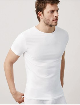 Хлопковая мужская футболка Ysabel Mora 20102 белый, Цвет: белый, Размеры: M