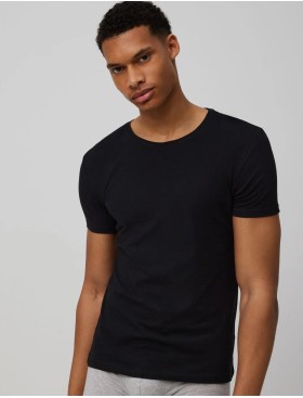 Хлопковая мужская футболка Ysabel Mora 20102 черный, Цвет: черный, Размеры: M