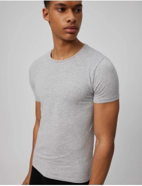 Хлопковая мужская футболка Ysabel Mora 20102 светло-серый, Цвет: светло-серый, Размеры: L