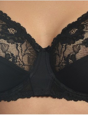 Бюстгальтер с мягкими чашками Valmira 11121 черный, Цвет: черный, Размеры: 80E, изображение 4