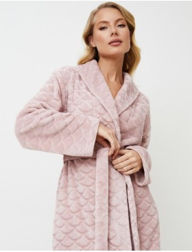 Теплый халат Aruelle ALISON, Цвет: пыльная роза, Размеры: L