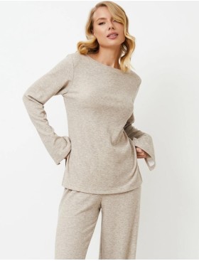 Домашний костюм Aruelle DAVINA SET, Цвет: бежево-серый, Размеры: M