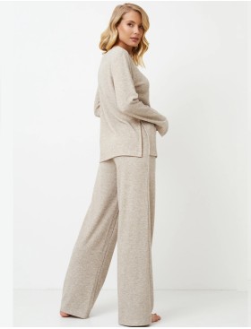 Домашний костюм Aruelle DAVINA SET, Цвет: бежево-серый, Размеры: M, изображение 3