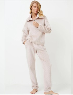 Домашний костюм Aruelle ELLA SET SOFT, Цвет: светло-бежевый, Размеры: M, изображение 2