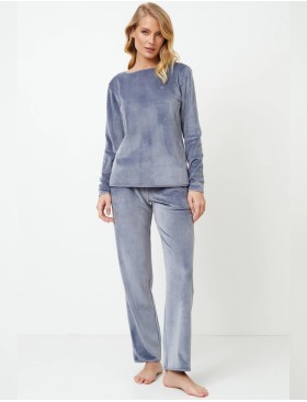 Теплый домашний комплект Aruelle FRANCINE SET, Цвет: лаванда, Размеры: S, изображение 2