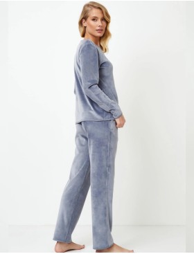 Теплый домашний комплект Aruelle FRANCINE SET, Цвет: лаванда, Размеры: S, изображение 3