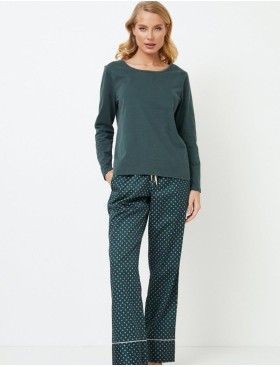 Женская пижама Aruelle GRISELLE, Цвет: зеленый, Размеры: S, изображение 2