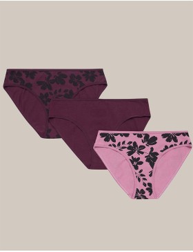 Набор хлопковых трусов 3 шт Esotiq MIA-MIA 42267 принт K004, Цвет: K004 принт, Размеры: S, изображение 2