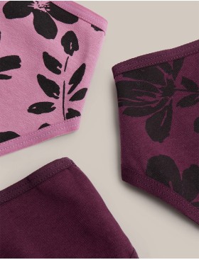 Набор хлопковых трусов 3 шт Esotiq MIA-MIA 42267 принт K004, Цвет: K004 принт, Размеры: S