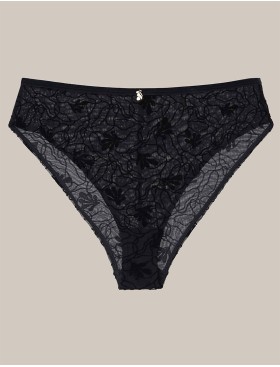 Трусики слипы с флоковым узором Esotiq ORGANIQUE 41782 черный, Цвет: черный, Размеры: S, изображение 7