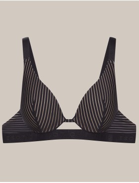 Формованный бюстгальтер Esotiq OSOM 41795 черная полоска, Цвет: черный, Размеры: 70E, изображение 7