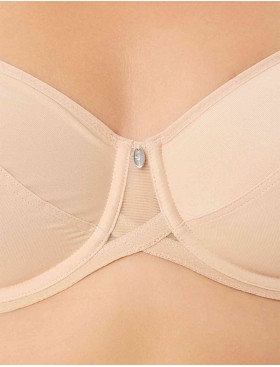 Бюстгальтер мягкий Milavitsa 105910 / 115910 / 105911 / 105912 нюд, Цвет: нюд, Размеры: 70I, изображение 3