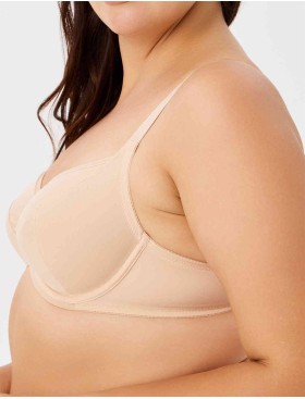 Бюстгальтер мягкий Milavitsa 105910 / 115910 / 105911 / 105912 нюд, Цвет: нюд, Размеры: 70I, изображение 4