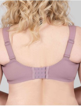 Мягкий хлопковый бюстгальтер без косточек Milavitsa 108180 / 118180 кофейный десерт, Цвет: кофейный десерт, Размеры: 85C, изображение 2