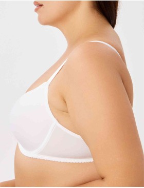 Бюстгальтер спейсер Milavitsa 119140 белый, Цвет: белый, Размеры: 70E, изображение 3