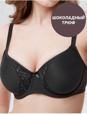 Бюстгальтер спейсер Milavitsa 119141 шоколадный трюф, Цвет: шоколадный трюф, Размеры: 75F