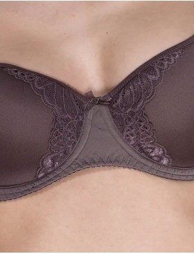 Бюстгальтер спейсер Milavitsa 119141 шоколадный трюф, Цвет: шоколадный трюф, Размеры: 75F, изображение 2