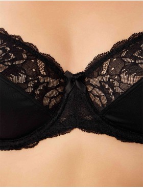 Бюстгальтер мягкий Milavitsa 122911 черный, Цвет: черный, Размеры: 80C, изображение 4