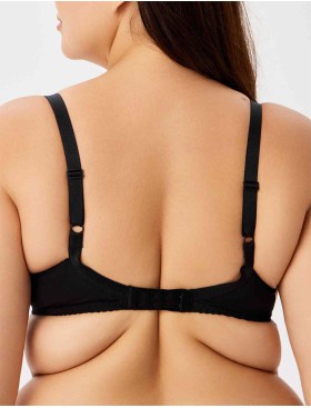 Бюстгальтер мягкий Milavitsa 122911 черный, Цвет: черный, Размеры: 80C, изображение 2