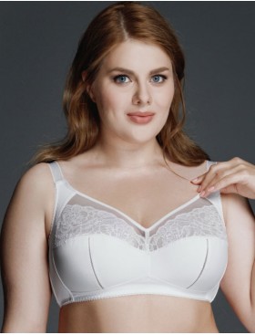 Бюстгальтер мягкий без косточек Milavitsa 122920 белый, Цвет: белый, Размеры: 80F, изображение 2