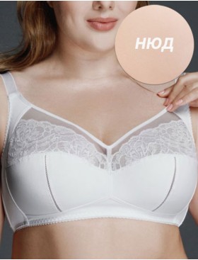 Бюстгальтер мягкий без косточек Milavitsa 122920 нюд, Цвет: нюд, Размеры: 80F