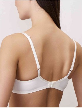 Бюстгальтер мягкая чашка балконет Milavitsa 124970 приглушенный белый, Цвет: приглушенный белый, Размеры: 75F, изображение 2