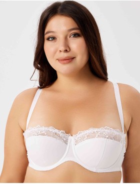 Бюстгальтер балконет Milavitsa 127510 белый, Цвет: белый, Размеры: 90E, изображение 5