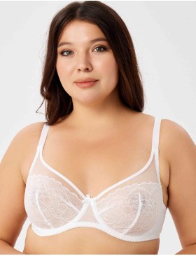 Бюстгальтер с мягкой чашкой Milavitsa 129010 белый, Цвет: белый, Размеры: 75F, изображение 5
