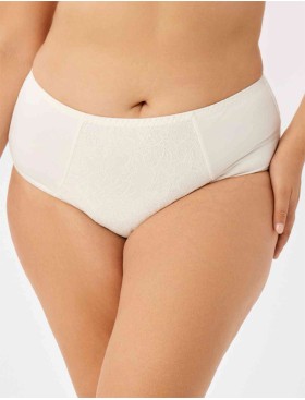 Трусы макси Milavitsa 238070 приглушенный-белый, Цвет: приглушенно-белый, Размеры: 5XL