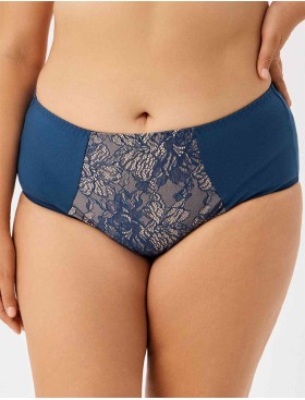 Трусы макси Milavitsa 238070 синий топаз/нюд, Цвет: синий топаз/нюд, Размеры: 7XL