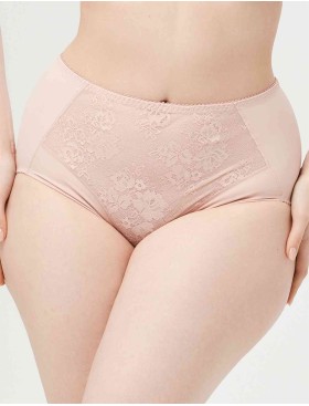 Трусы слипы высокие Milavitsa 256180 розовый фарфор, Цвет: розовый фарфор, Размеры: 5XL