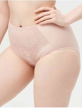 Трусы слипы высокие Milavitsa 256180 розовый фарфор, Цвет: розовый фарфор, Размеры: 5XL, изображение 3