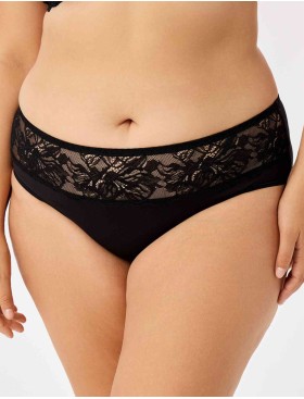 Трусики слипы Milavitsa 268040 черный, Цвет: черный, Размеры: L