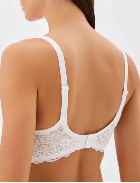 Бюстгальтер со съемным пуш-ап Nikol Djumon 185 10 белый, Цвет: белый, Размеры: 80C, изображение 2