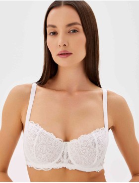 Бюстгальтер мягкий Nikol Djumon 185 14 белый, Цвет: белый, Размеры: 85C, изображение 5