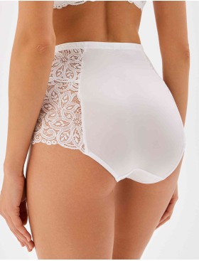 Высокие женские трусы Nikol Djumon 185 36 белый, Цвет: белый, Размеры: M, изображение 2