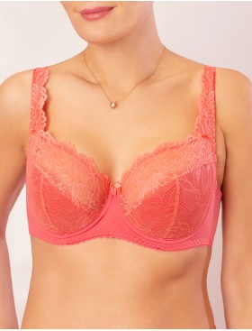 Бюстгальтер полумягкий Valmira 1109-1109/B коралл, Цвет: коралл, Размеры: 75H, изображение 5