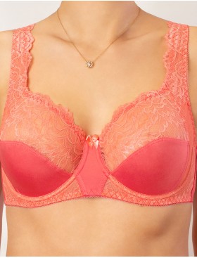 Бюстгальтер с мягкой чашкой Valmira 1112 коралл, Цвет: коралл, Размеры: 85B