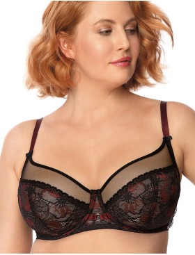 Бюстгальтер мягкий Nipplex XIANA M, Цвет: черный, Размеры: 75D, изображение 3