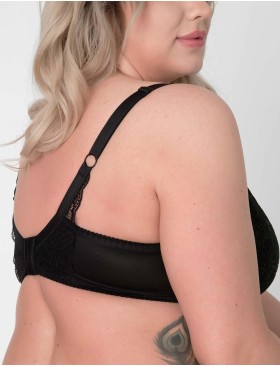 Бюстгальтер полупоролон Akcent A-103 U черный, Цвет: черный, Размеры: 70L, изображение 2