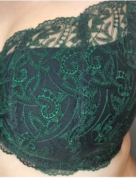 Бюстгальтер полупоролон Akcent A-103 U черный, Цвет: черный, Размеры: 70L, изображение 5